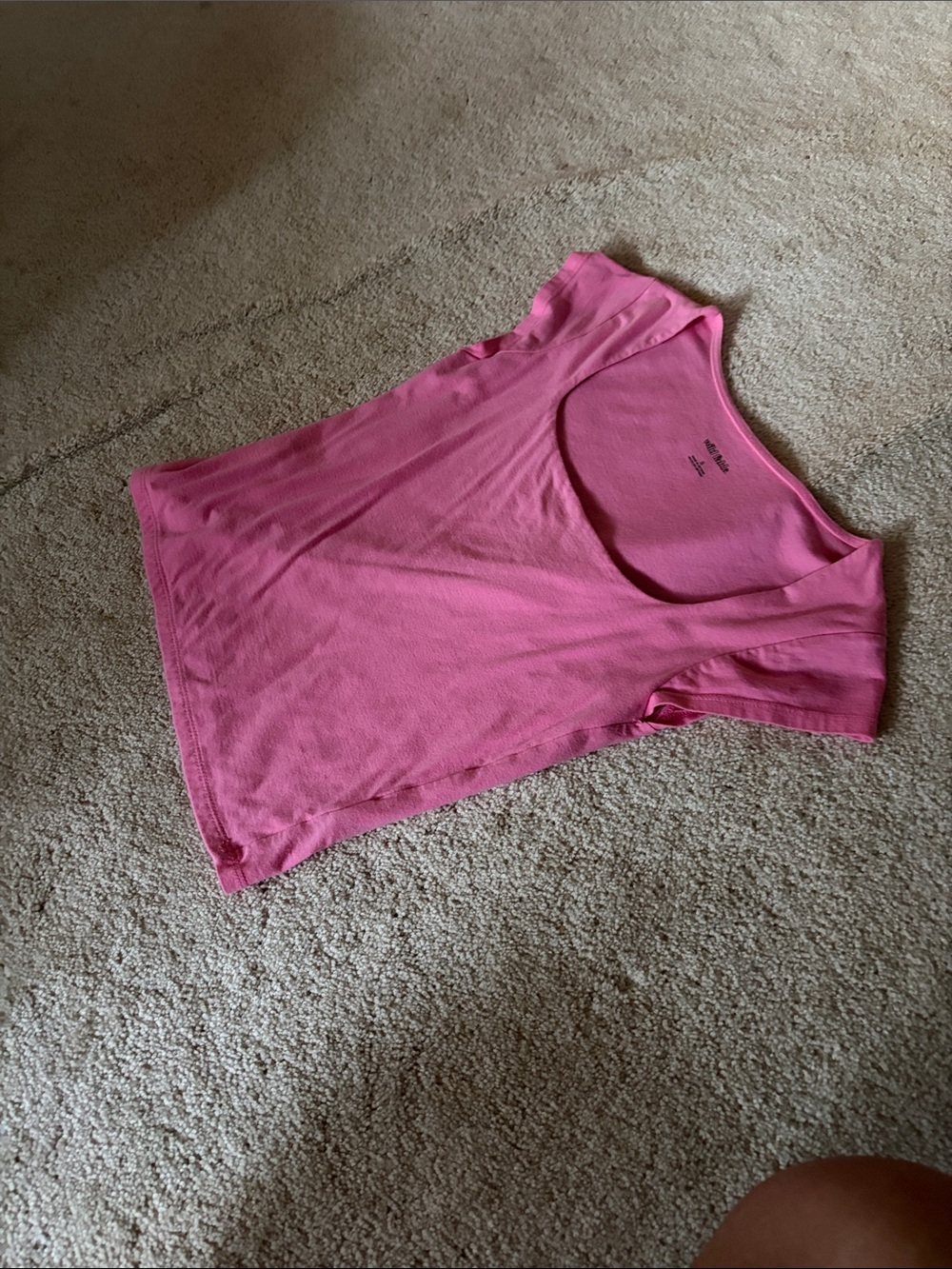 Target Pink Scoop Neck Tank Top